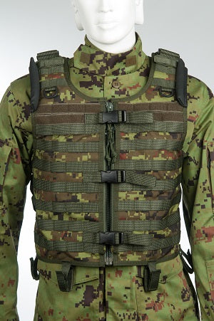Tactical Vest MOLLE - Digital Print