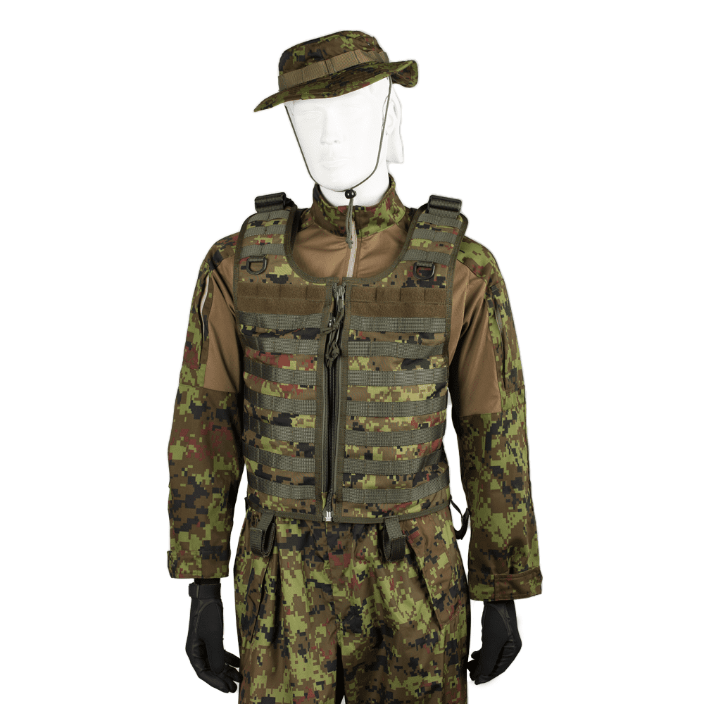 Tactical vest MOLLE 115 - Digital Print