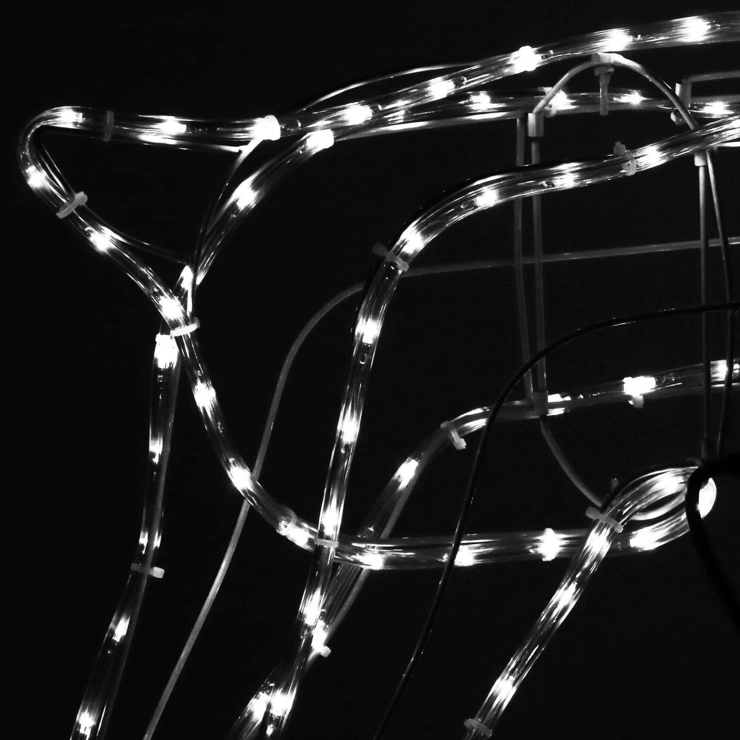 Kalėdinė dekoracija, elnias, CL1227, 288 LED