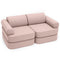 Vidinė/lauko išorinė kišeninė sofa vaikams - Rožinė Dune Rožinė