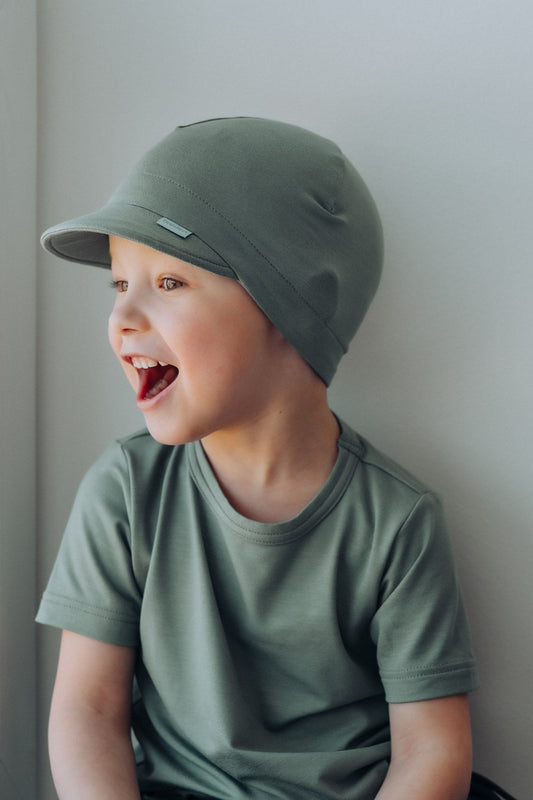 Kids Peaked Bamboo Viscose Summer Hat PHIL