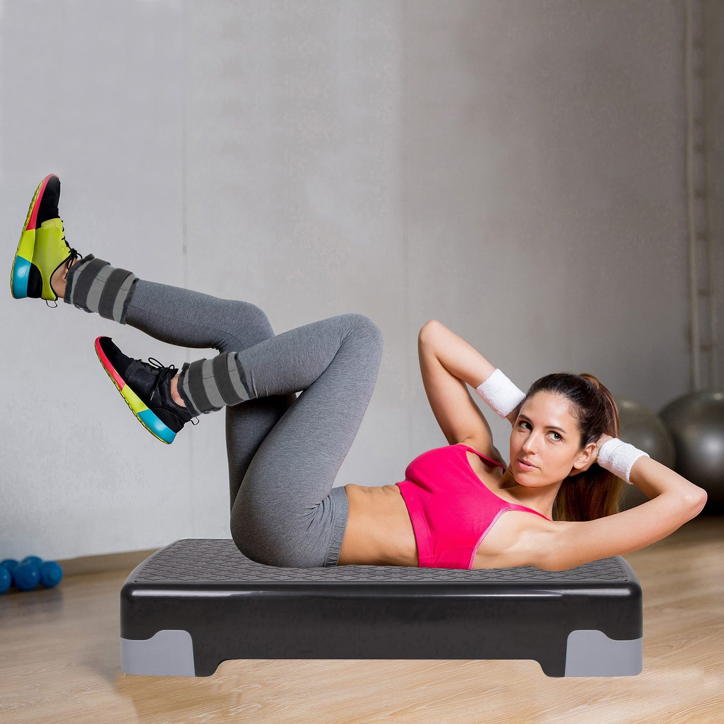 Riešų ir kulkšnių svoriai FA0006, 2x 2kg