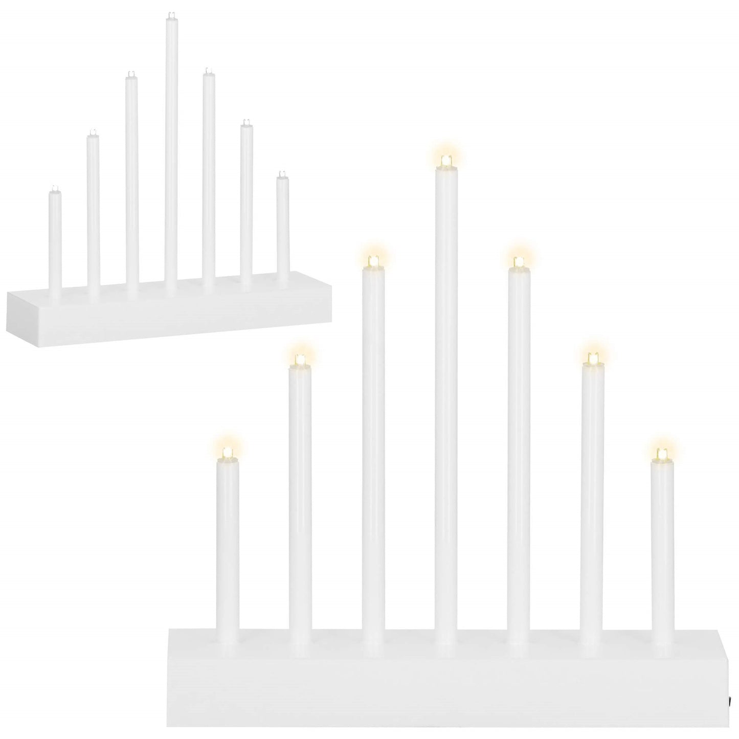 CL0851 DEKORATYVINIS LED ŽVAKIŲ STOVAS