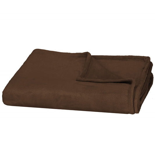 Lova užtiesalas HA7208, antklodė 200x220 cm, sofa užklotas, ruda