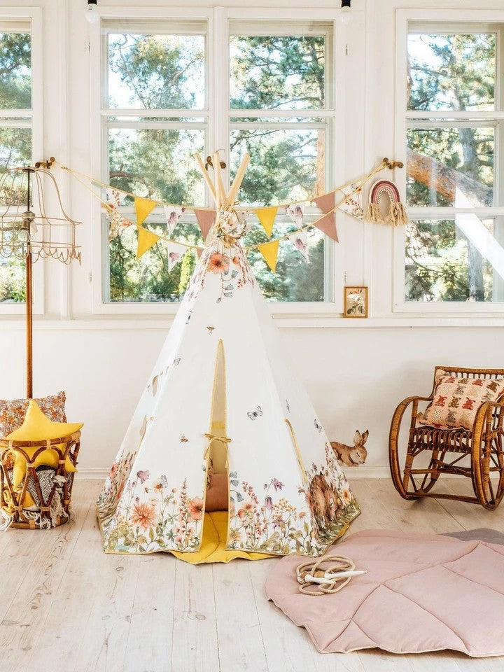 Teepee tent - Wildflowers