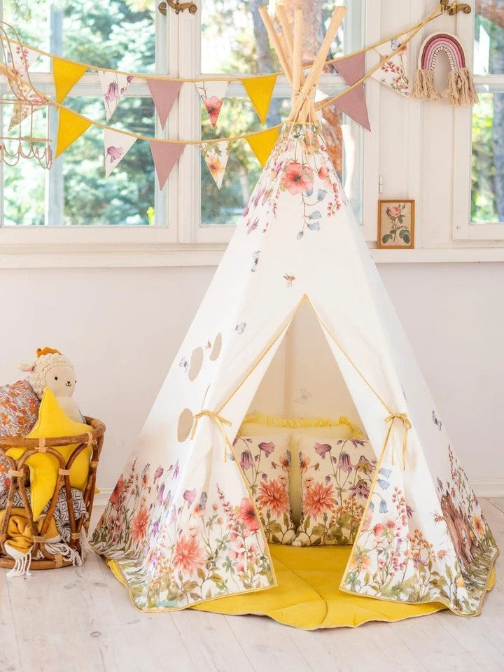 Teepee tent - Wildflowers