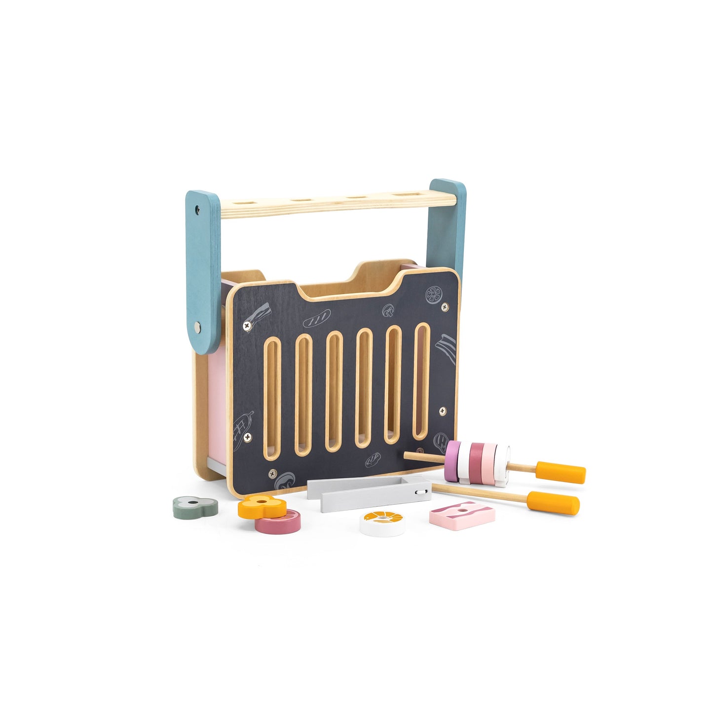 Wooden Folding Stove and Grill