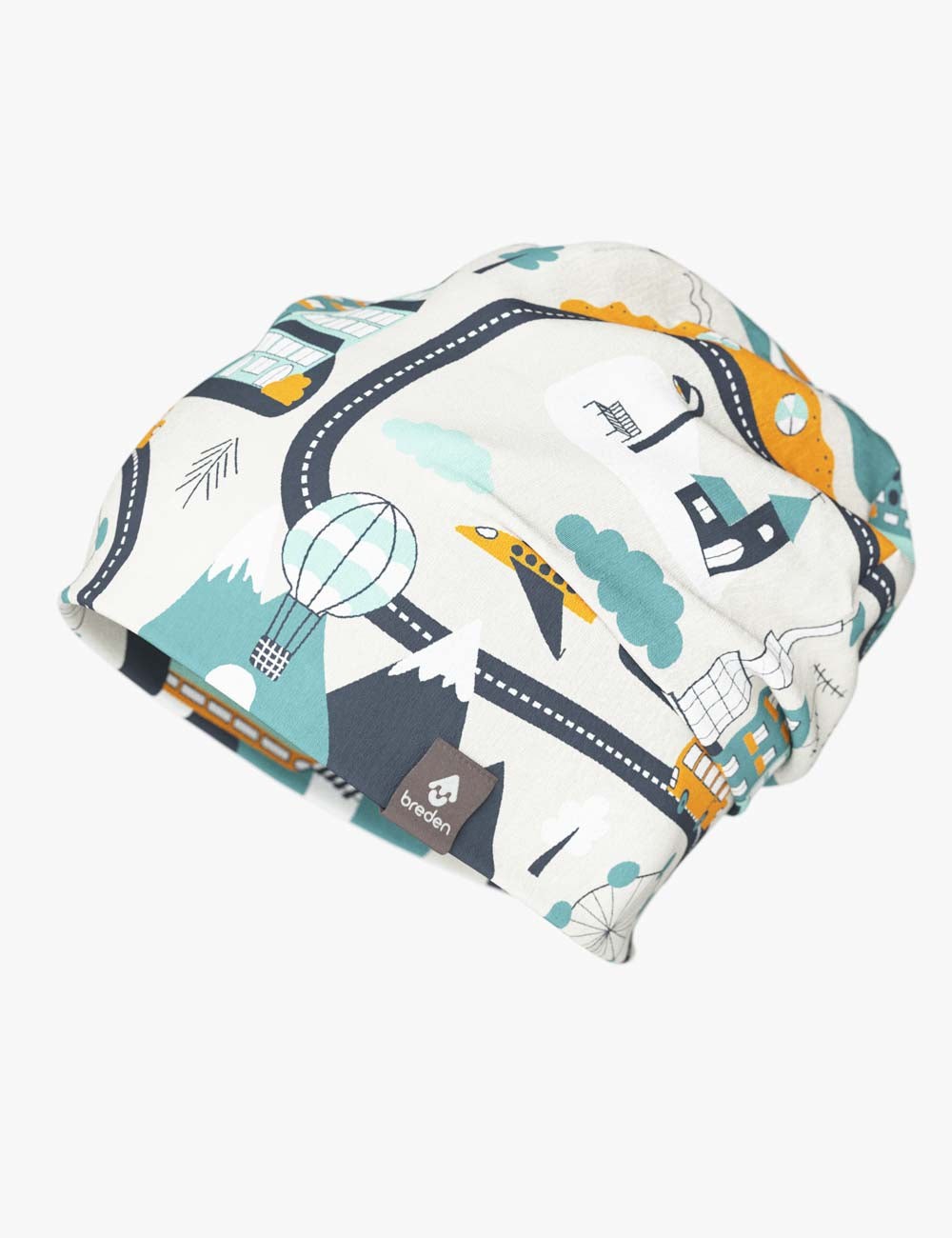 Cotton Beanie Hat With Folds DARGO - City Life