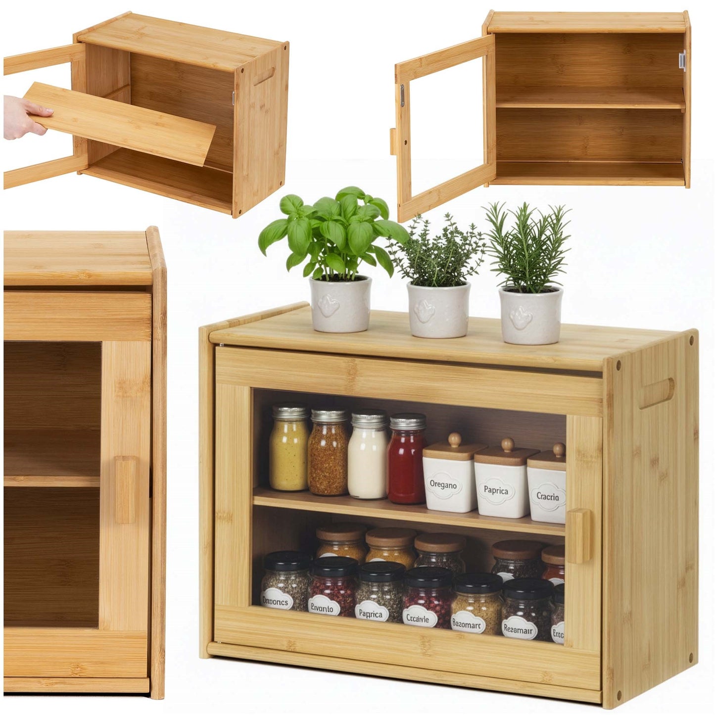 Dviejų aukštų duoninė X2, bambukas