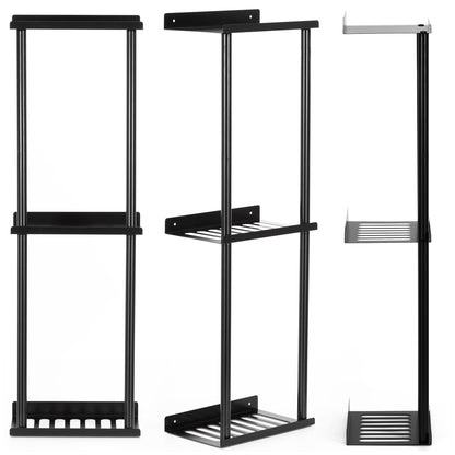 Rankšluosčių stovas 25 x 16 x 79 cm 0073, juodas