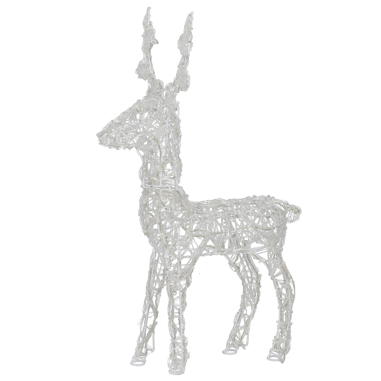 Kalėdinė dekoracija LED elnias CL4122, 100 LED, šiltai balta