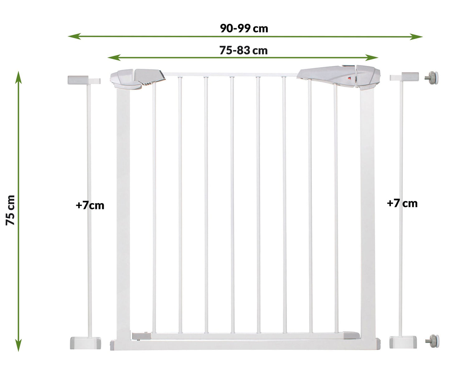 Apsauginis barjeras - vartai G0001 76-85 cm