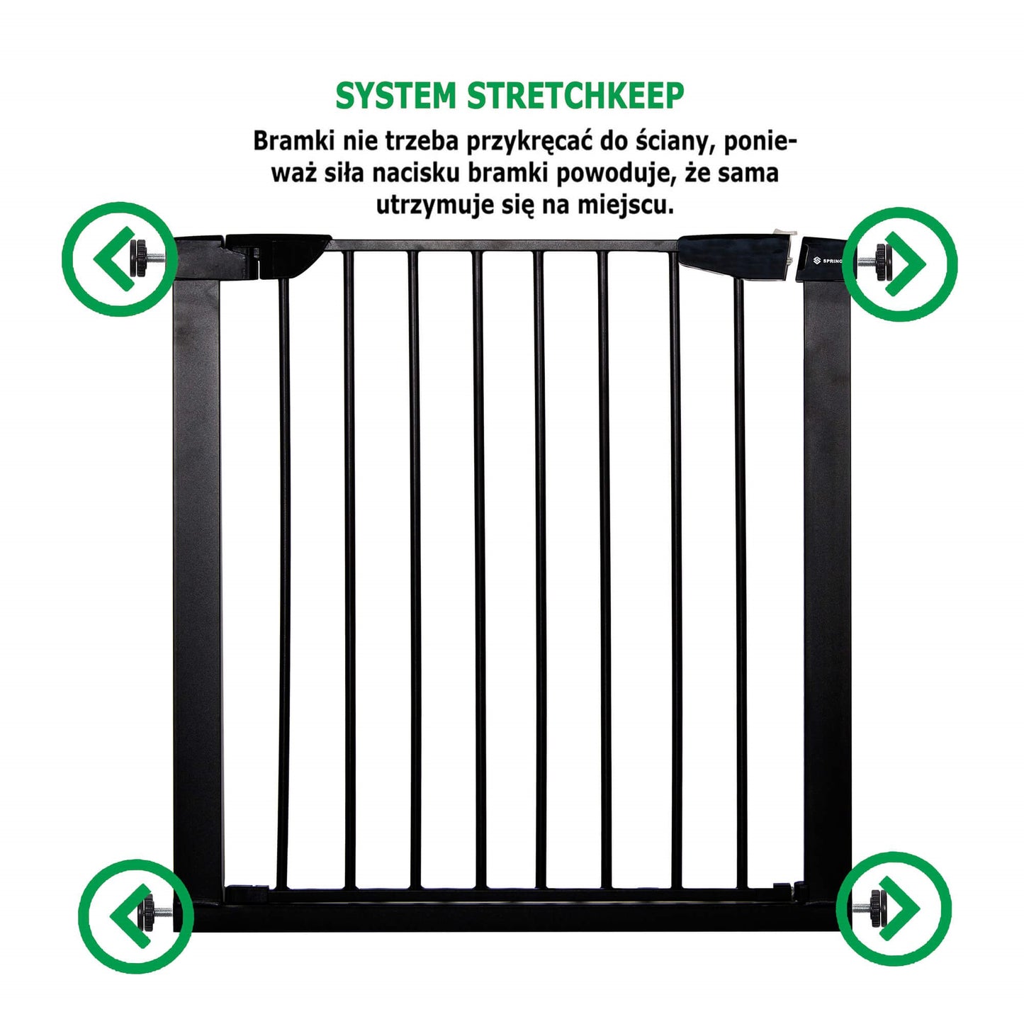 Saugos varteliai, apsauginis barjeras G0002C 104-110cm