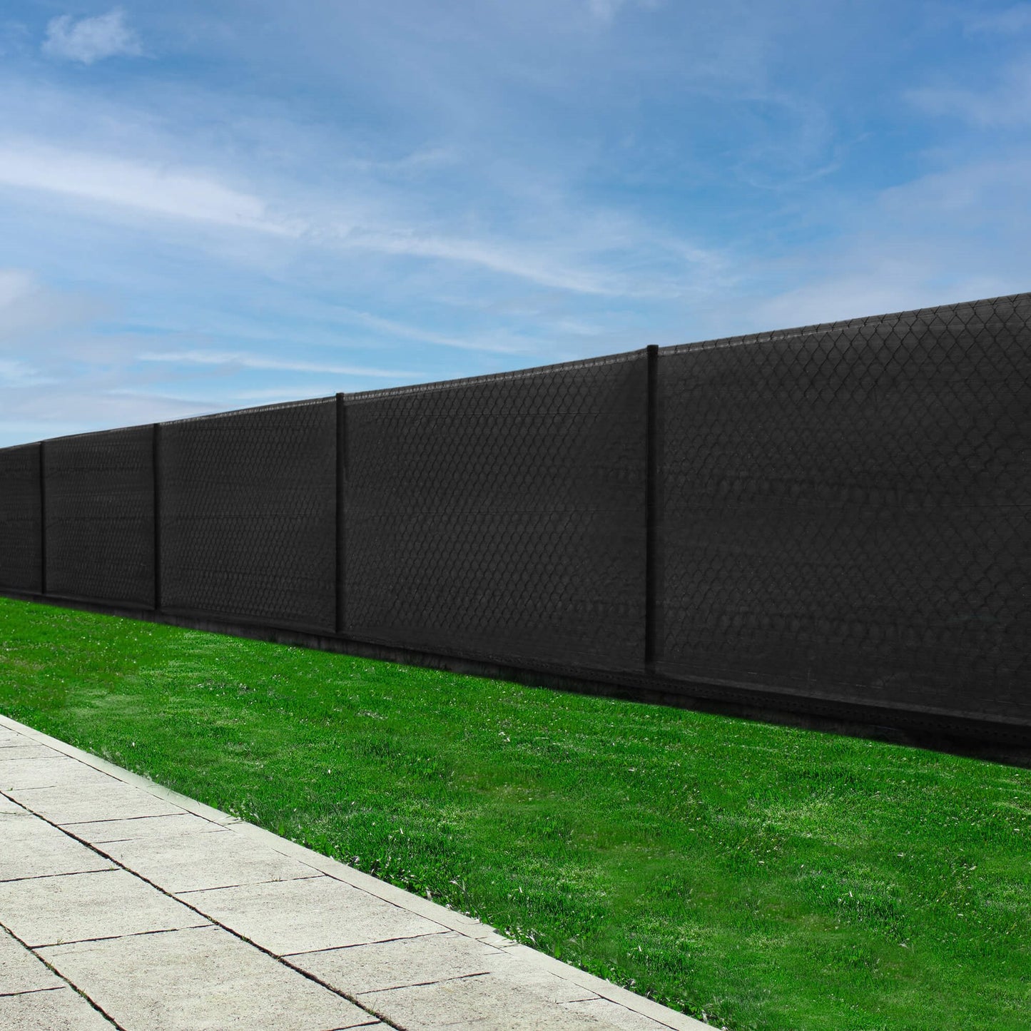 Atspalvių tinklelis Springos SN0040 140 g/m2 1,5x10m 50 Kabelių raiščiai juodi