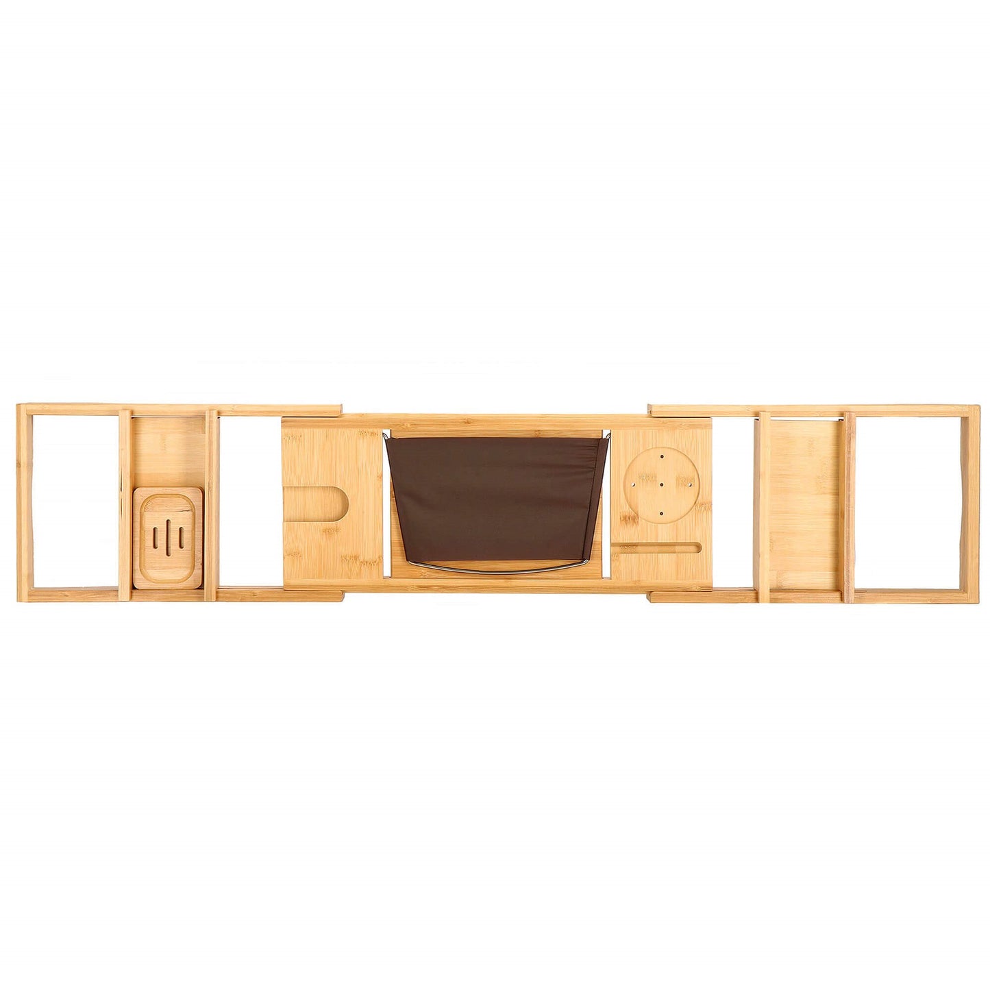 Moderni bambukinė vonios lentyna 1024