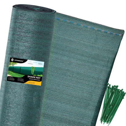 Šešėlių tinklas Springos SN0047 140g/m2 1x25m žalias