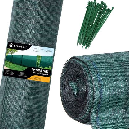 Apsauginis tinklas Springos SN0019 140g/m2 1,5x50m žalias