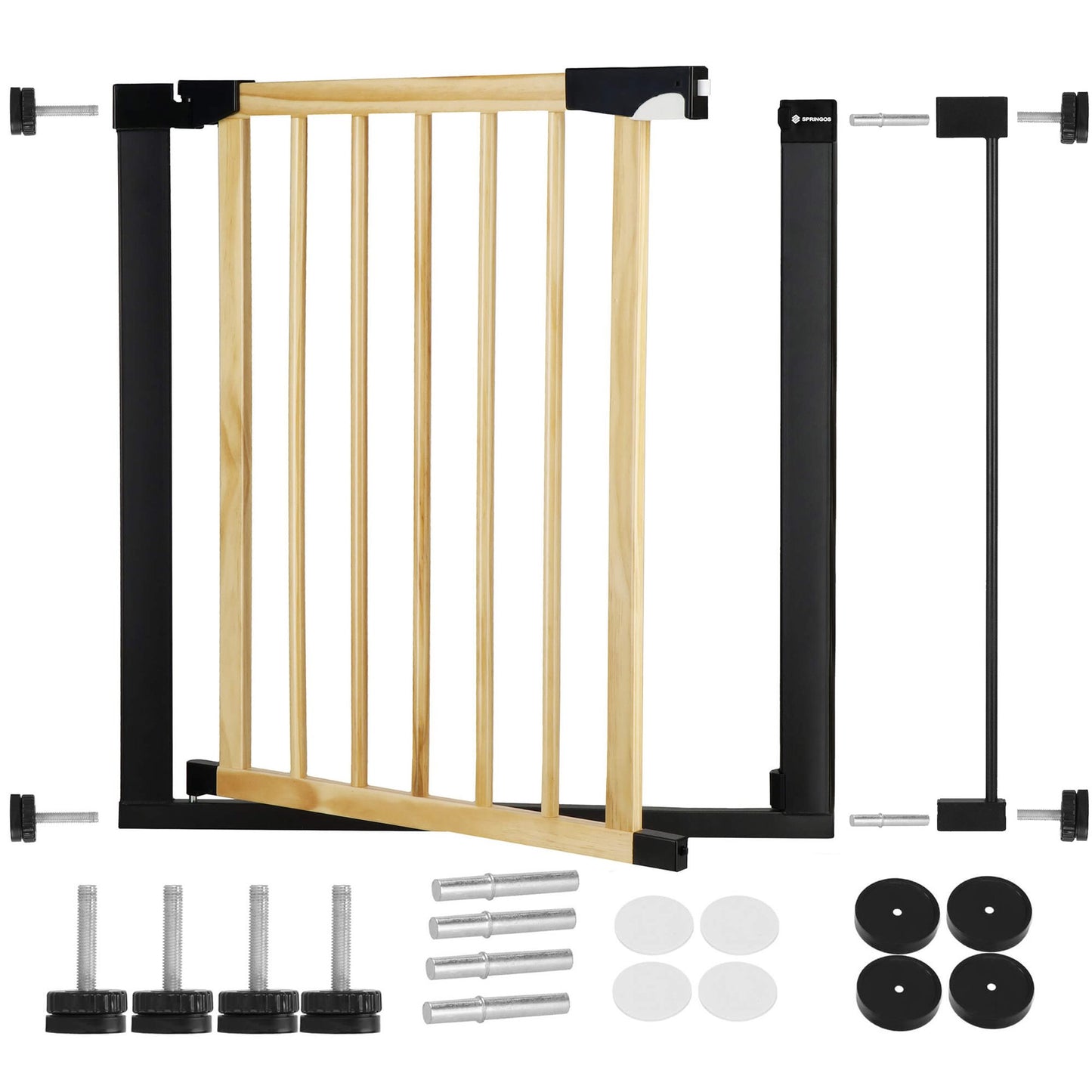 Laiptų apsauginiai vartai G0012A 75-89 cm