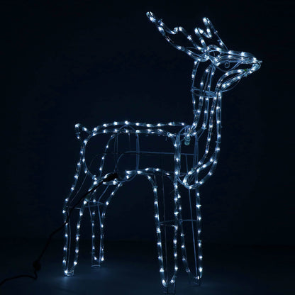 Kalėdinė dekoracija elnias CL1217, 216 LED