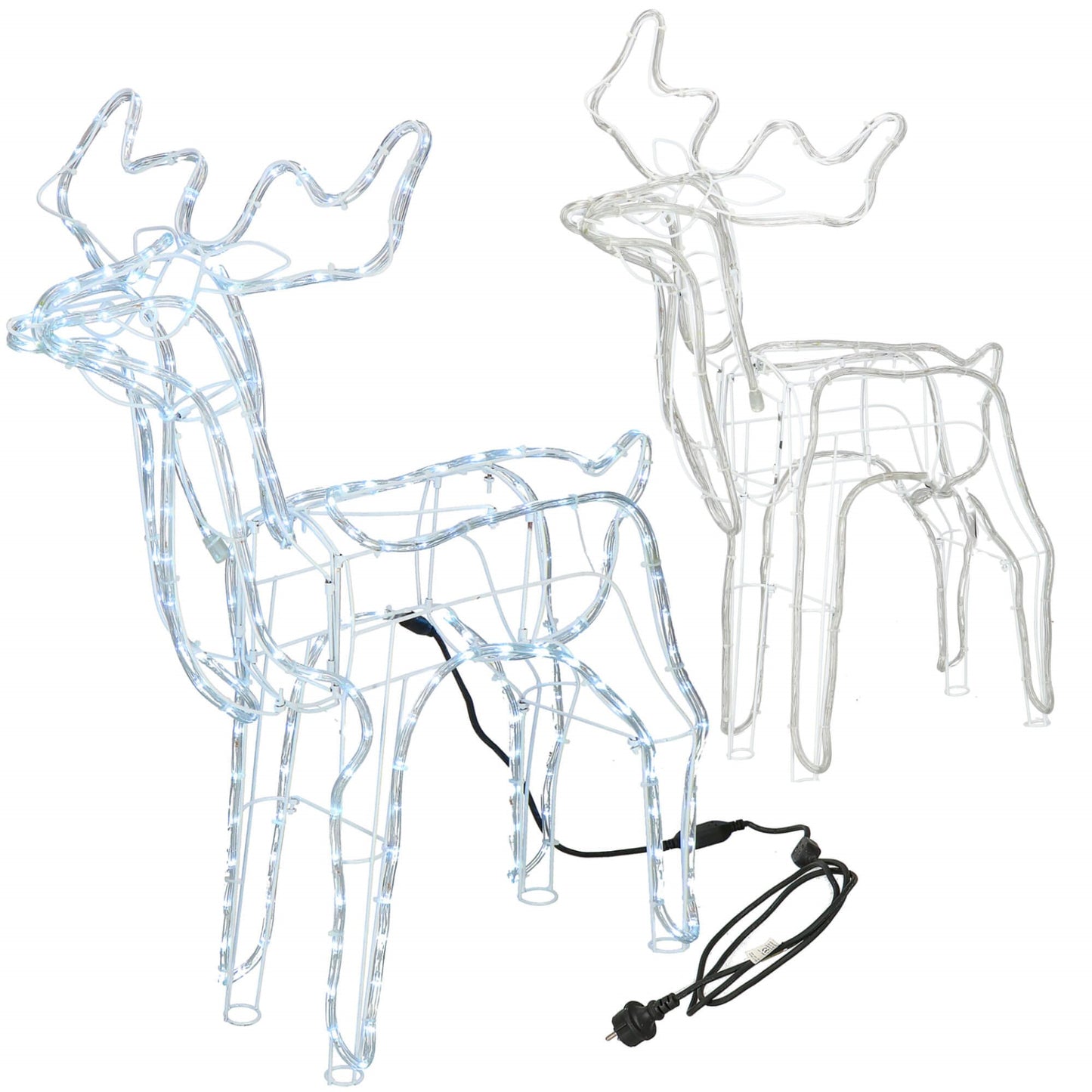 Kalėdinė dekoracija elnias CL1217, 216 LED