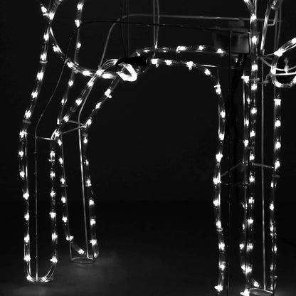 Kalėdinė dekoracija, elnias, CL1227, 288 LED