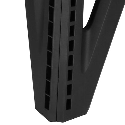 Daugiafunkcinė sulankstoma taburetė, platforma, aukšta pakopa SVA7487. 33,5 cm iki 150 kg, juodos spalvos