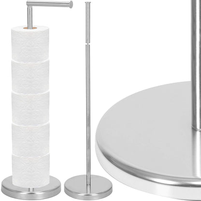 Chromuotas 2-in-1 tualetinio popieriaus laikiklis  TS0001