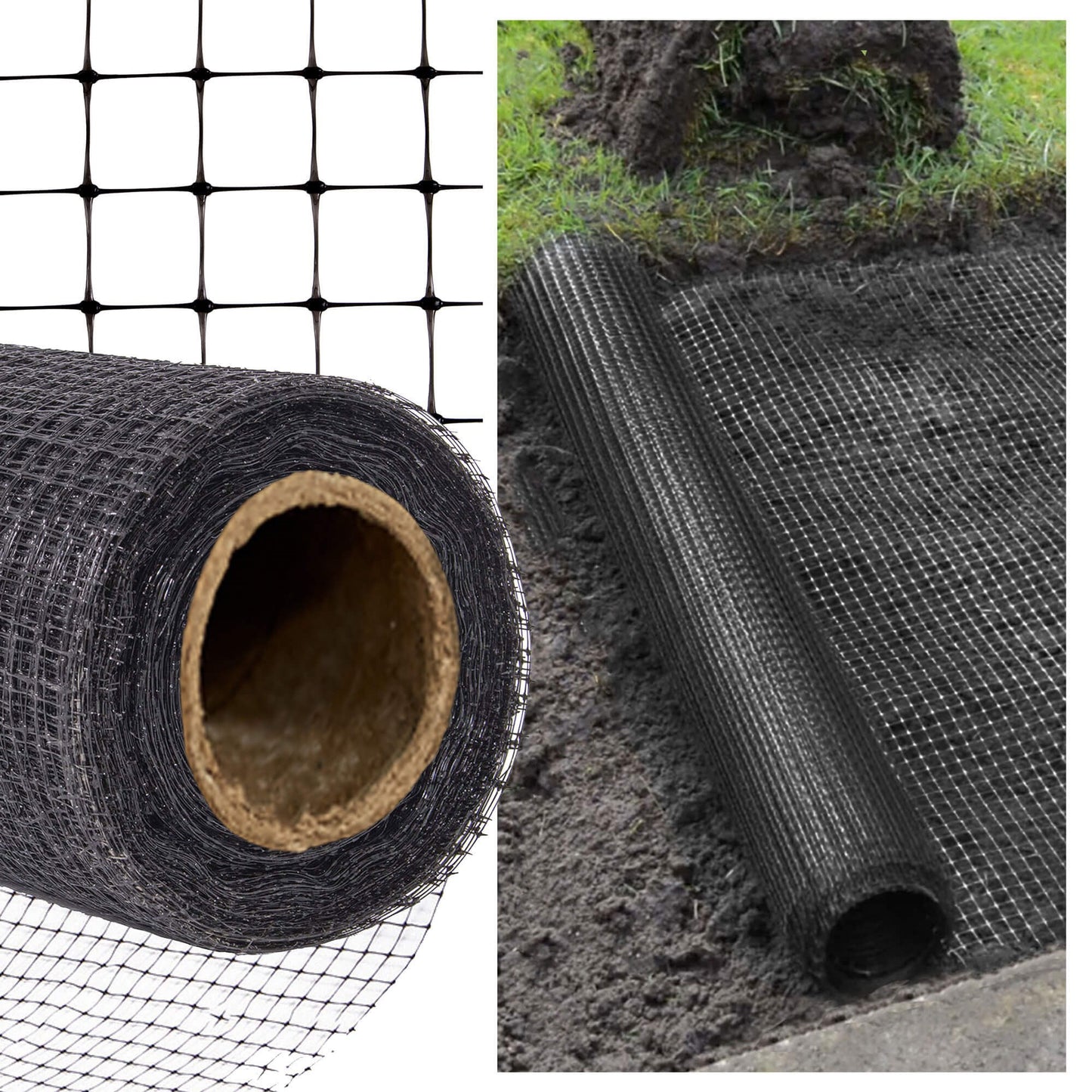 Tinklelis nuo kurmių Springus AN0007 30g/m2 1x25 m