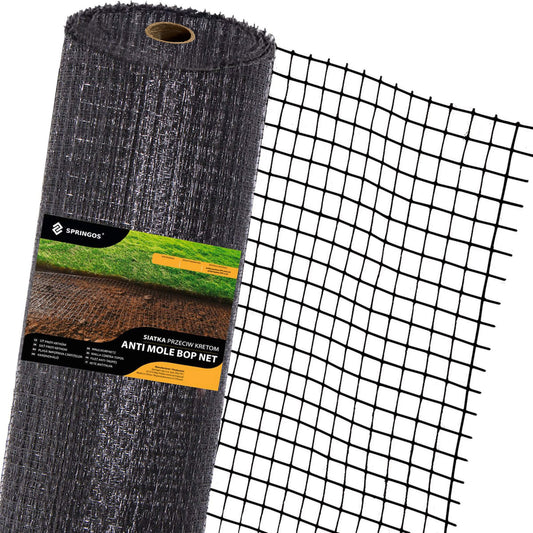 Tinklelis nuo kurmių Springos AN0012 45g/m2 2x50 m