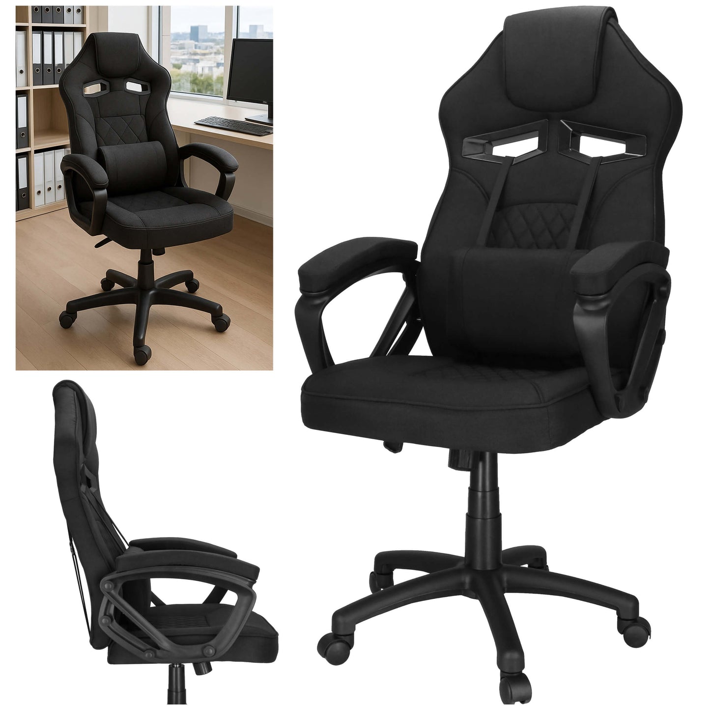 Ergonominė biuro ir žaidimų kėdė HF0036