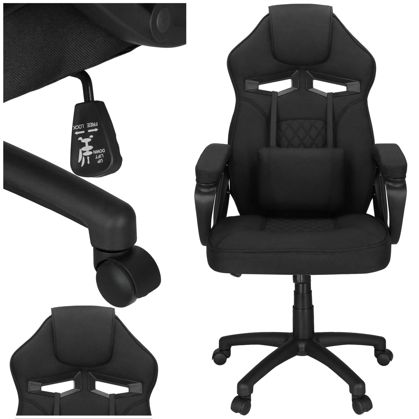 Ergonominė biuro ir žaidimų kėdė HF0036