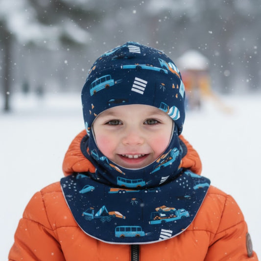 Terminis flisinis balaklava vaikams FRODE - Transporto priemonės