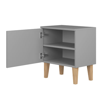 Bedside Table Kubi - Grey