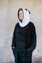 Unisex OEKO-TEX bambuko kilpinis pončas PANDA – suaugusiems