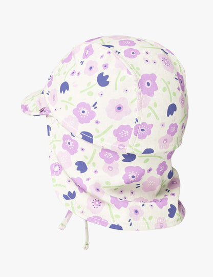 Kids Sun Hat With Ear Flaps SVENU - Summer Flowers