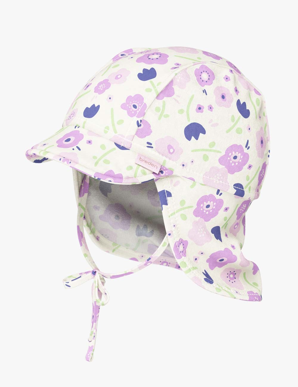 Kids Sun Hat With Ear Flaps SVENU - Summer Flowers