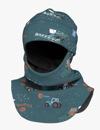 Merino Balaclava For Kids BREM - Tractors
