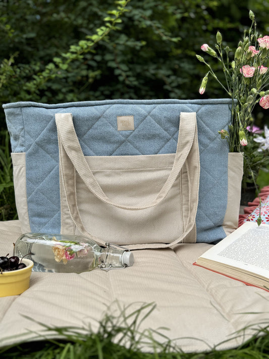 Mom / Weekender Bag - Jeans