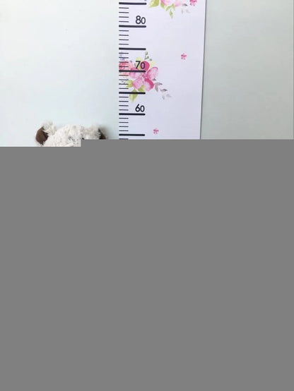 Paper Growth Chart For Kids - Princess