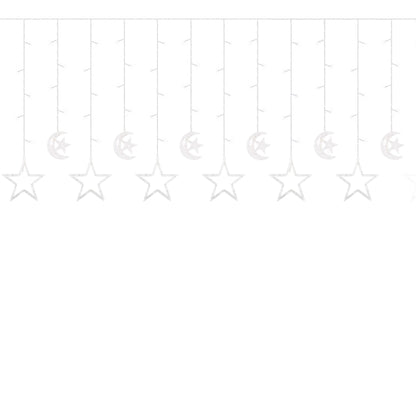 CL4013 STARS CURTAIN 138 šviesos diodai