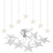 CL4016 STARS CURTAIN 70 šviesos diodų