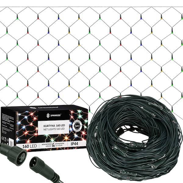 Kalėdinės lemputės  CL4014 160 Led 2x2,6 m