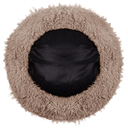 Šuns ir katės guolis  PA0170, 40 cm, pliušinis, šviesiai rudas