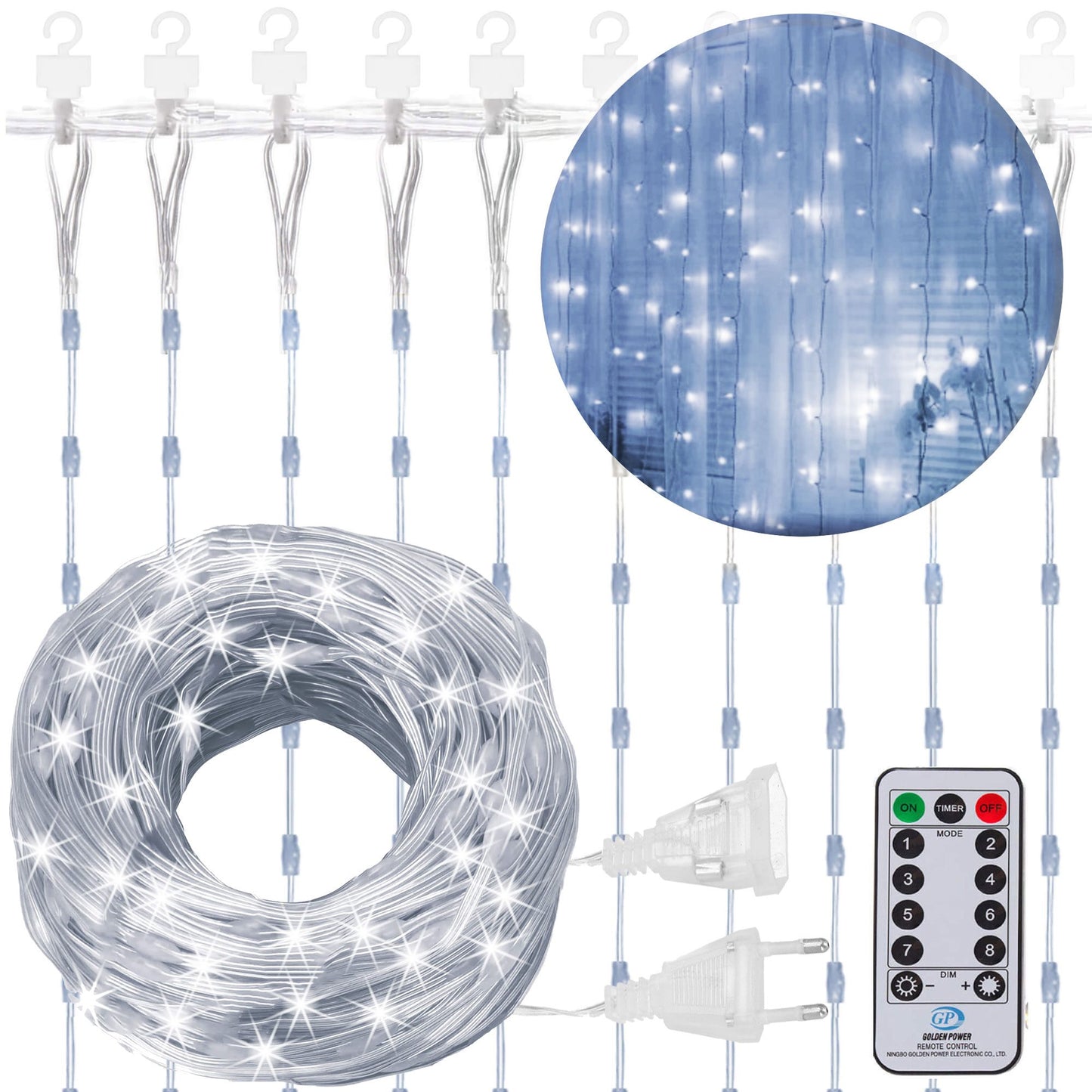 Kalėdinės girliandos 300 LED CL0334