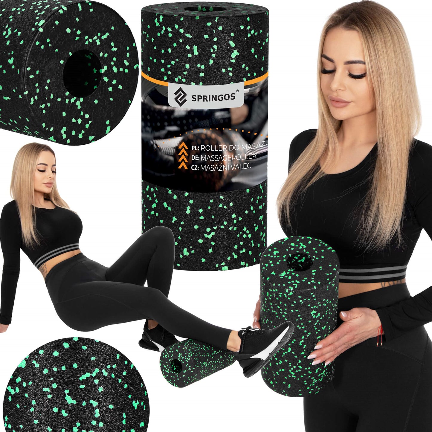 FR0008 masažo ir raumenų atpalaidavimo volas