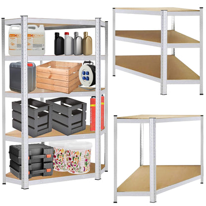 Sandėliavimo lentyna HA5214 180 x 90 x 40cm 5 lentynos