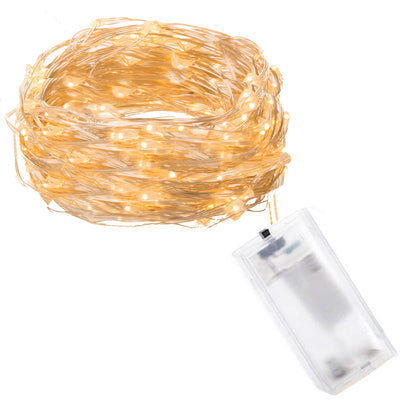 CL0005 Micro girlianda 20 LED, šilta balta, 9m