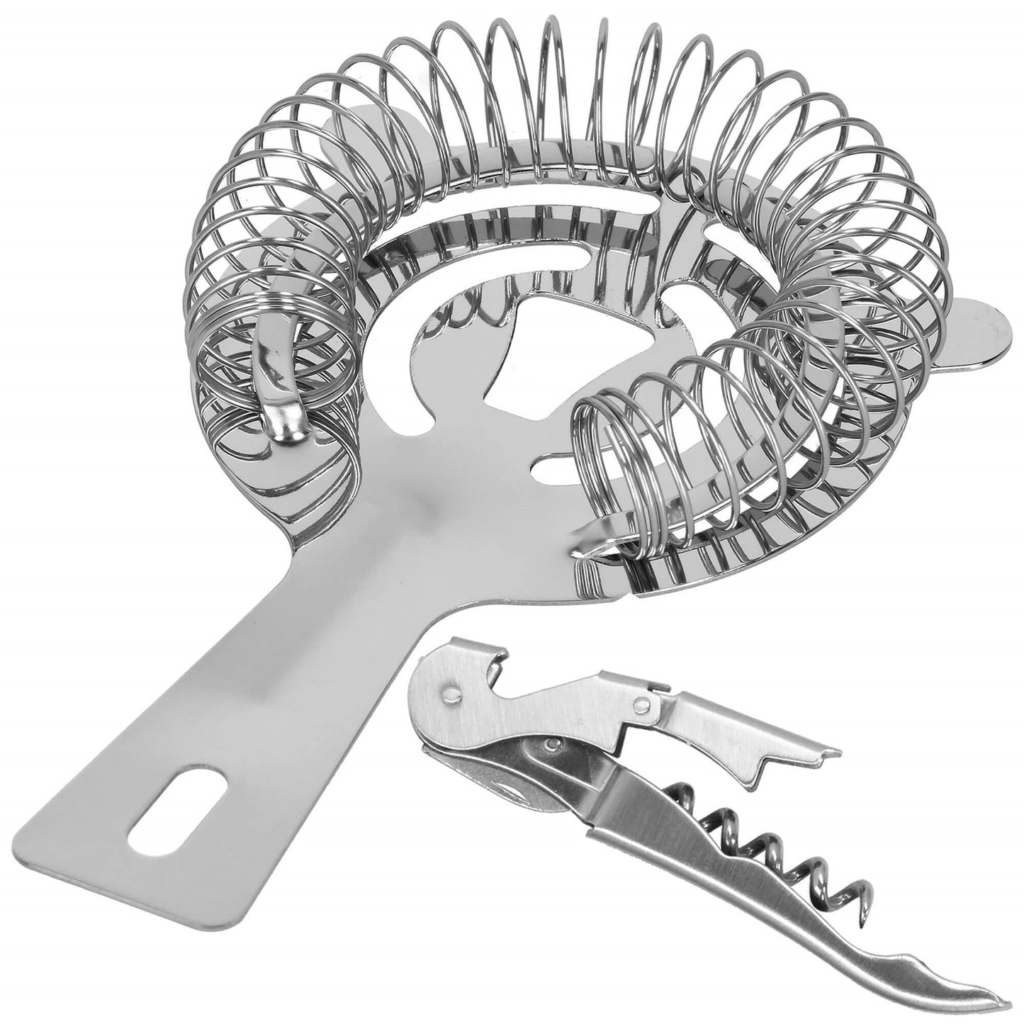 Barmeno rinkinys plaktuvas stovas  KI0025 12 vnt. sidabrinis