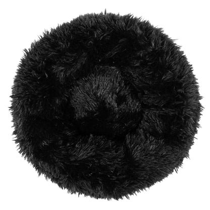 Šuns arba katės guolis  PA0161, 40 cm, pliušinis, juodas