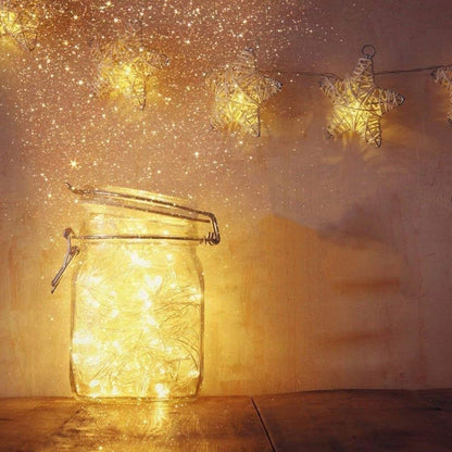 CL0005 Micro girlianda 20 LED, šilta balta, 9m